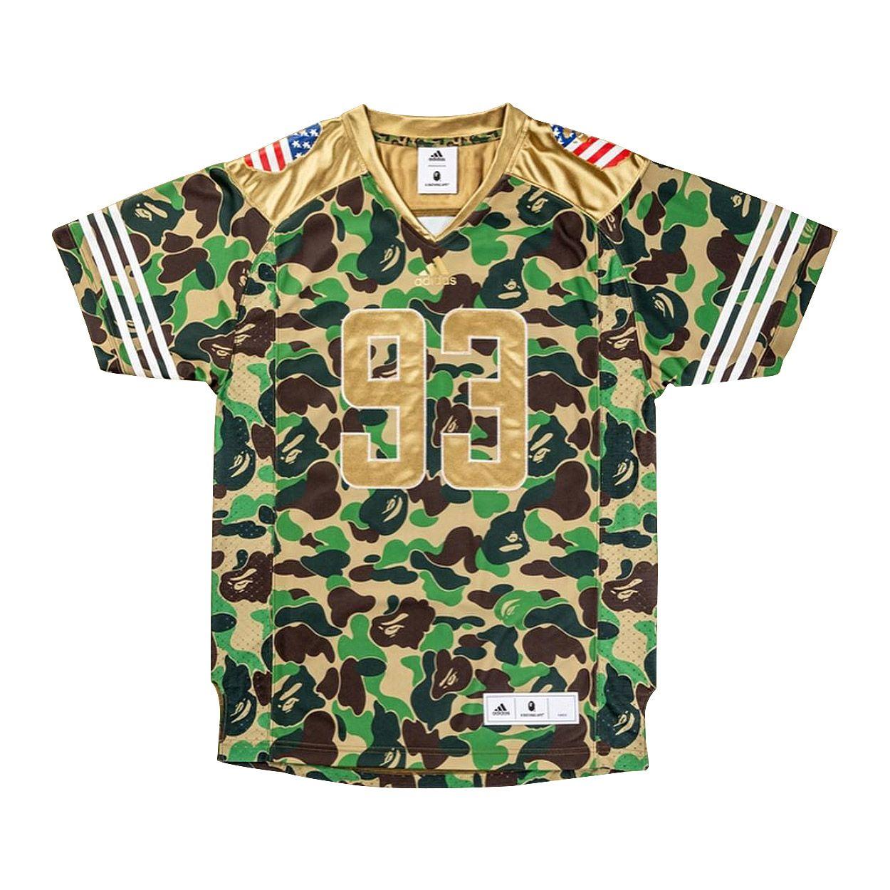 BAPE Football Logo - Bape Adidas ABC Football Jersey Green | Novelship: Buy and Sell ...