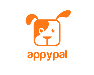 Orange Dog Logo - 71 Puppy Logo and Branding Ideas To Bark About