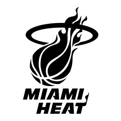 Black and White Miami Heat Logo - Low Price on WHITE MIAMI HEAT LOGO CAR DECAL CAR WINDOW NEW STICKER ...