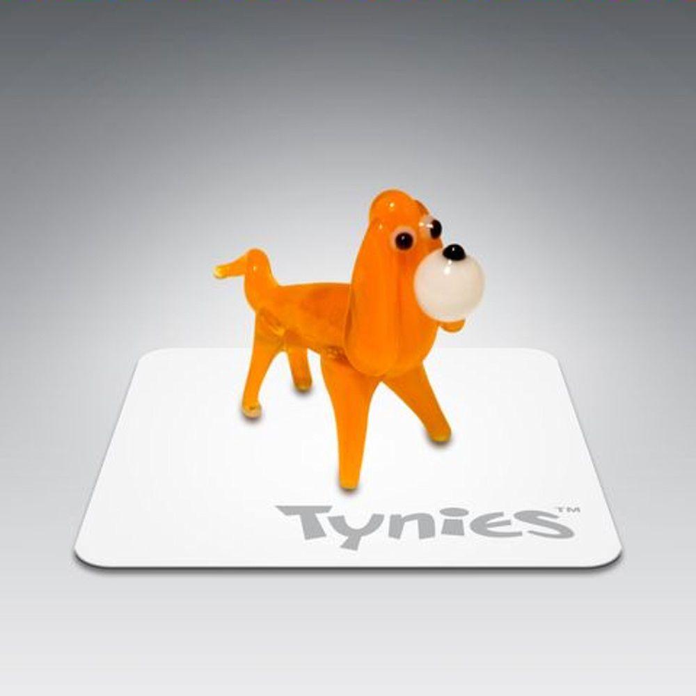 Orange Dog Logo - YIP ORANGE DOG TYNIES Tiny Glass Figure Figurines Collectibles NEW