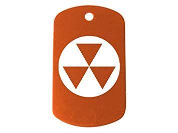 Orange Dog Logo - Fallout Shelter V3 Orange Dog Tag Custom Engraved By Ndz Performance ...