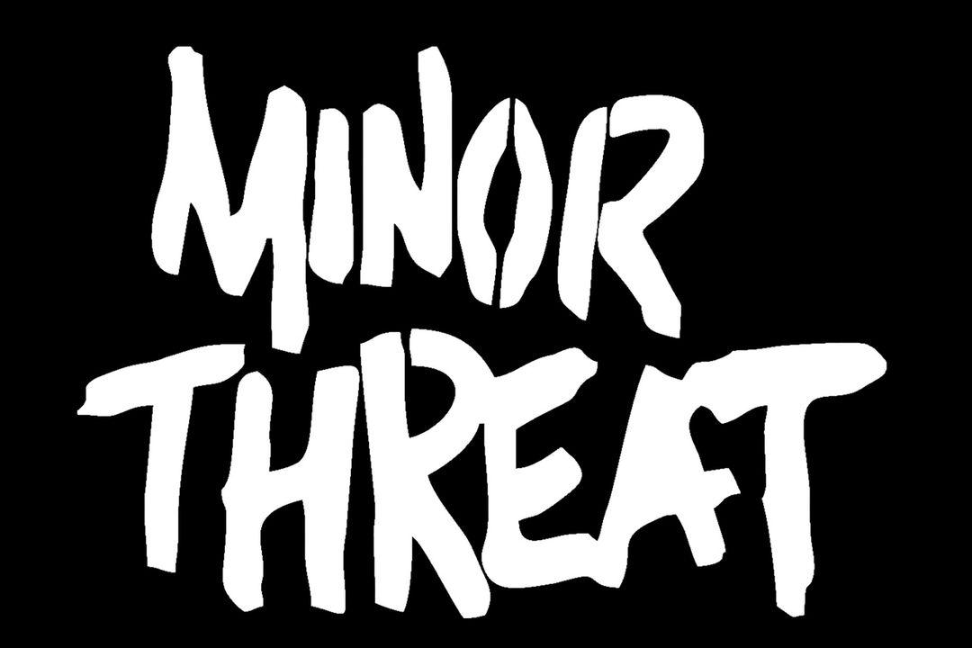 Minor Threat Logo - Minor Threat - Logo 6x4