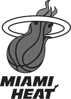 Black and White Miami Heat Logo - 1119 Best NBA Miami Heat images in 2019 | Basketball, Miami Heat ...