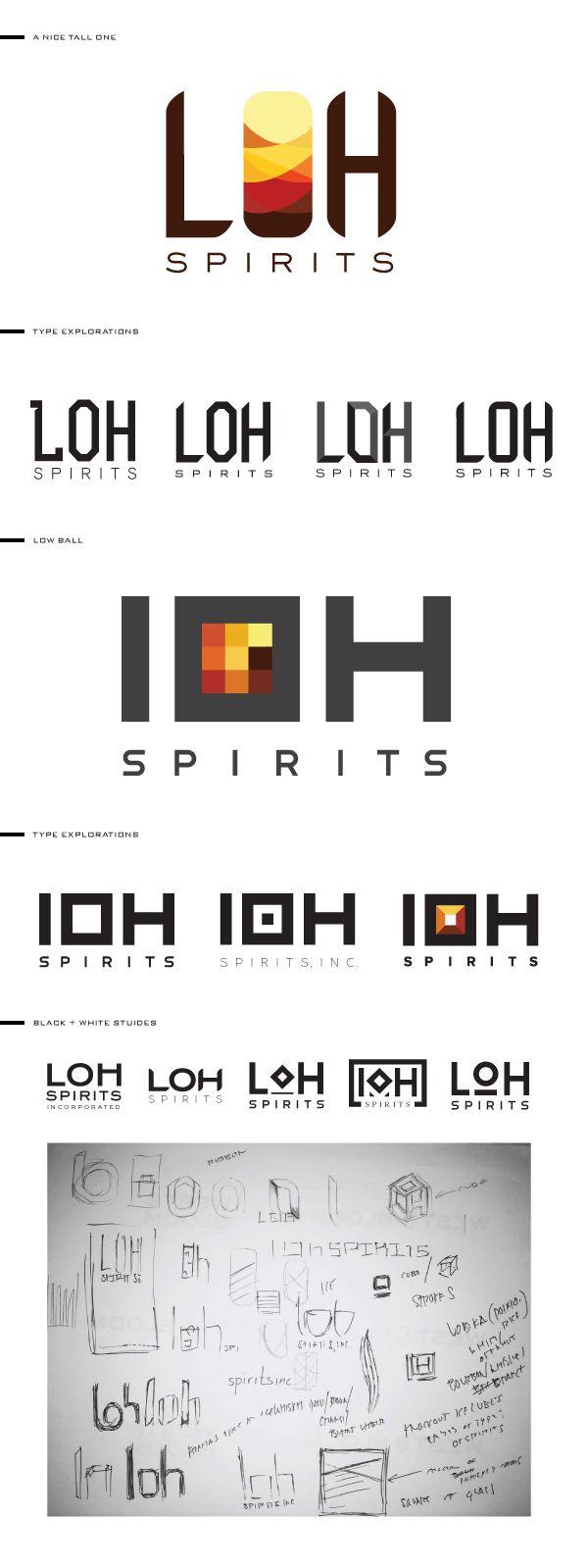 Alcohol Company Logo - loh SPIRITS | Alcohol Distribution Company Logo Design on Behance