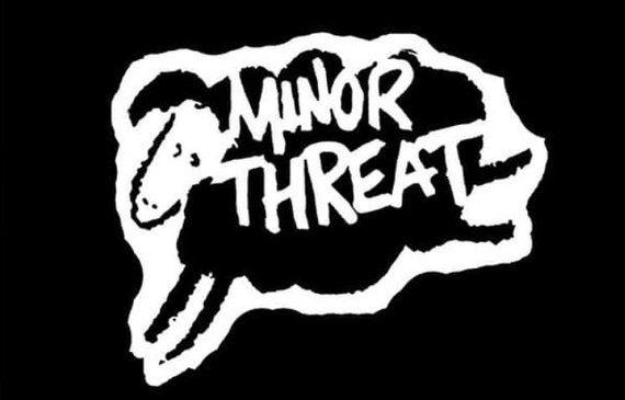 Minor Threat Logo - 80s style retro MINOR THREAT black tshirt | Etsy