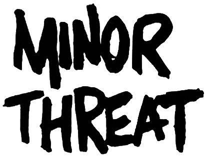 Minor Threat Logo - Minor Threat Rock Band Logo Decal