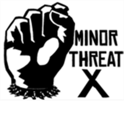 Minor Threat Logo - Minor Threat Logo - Roblox