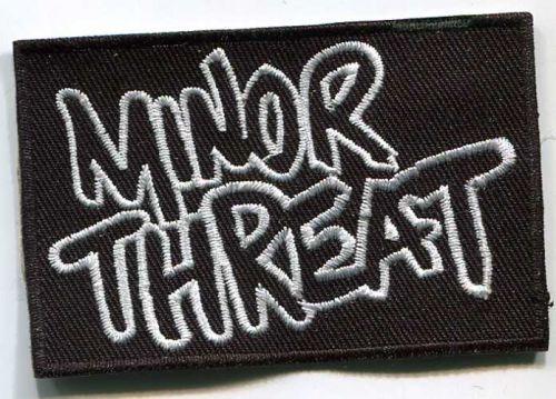 Minor Threat Logo - Minor Threat Logo Patch Hardcore [] - 3.50€ - Redstar73 Records ...