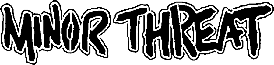 Minor Threat Logo - Minor Threat