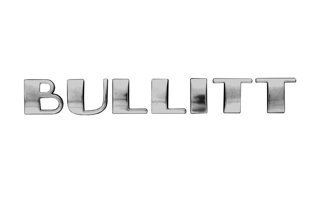 Bullitt Logo - Original Trunk Lid Emblem 2001 Bullitt | Deck Lid, Rear Emblems ...