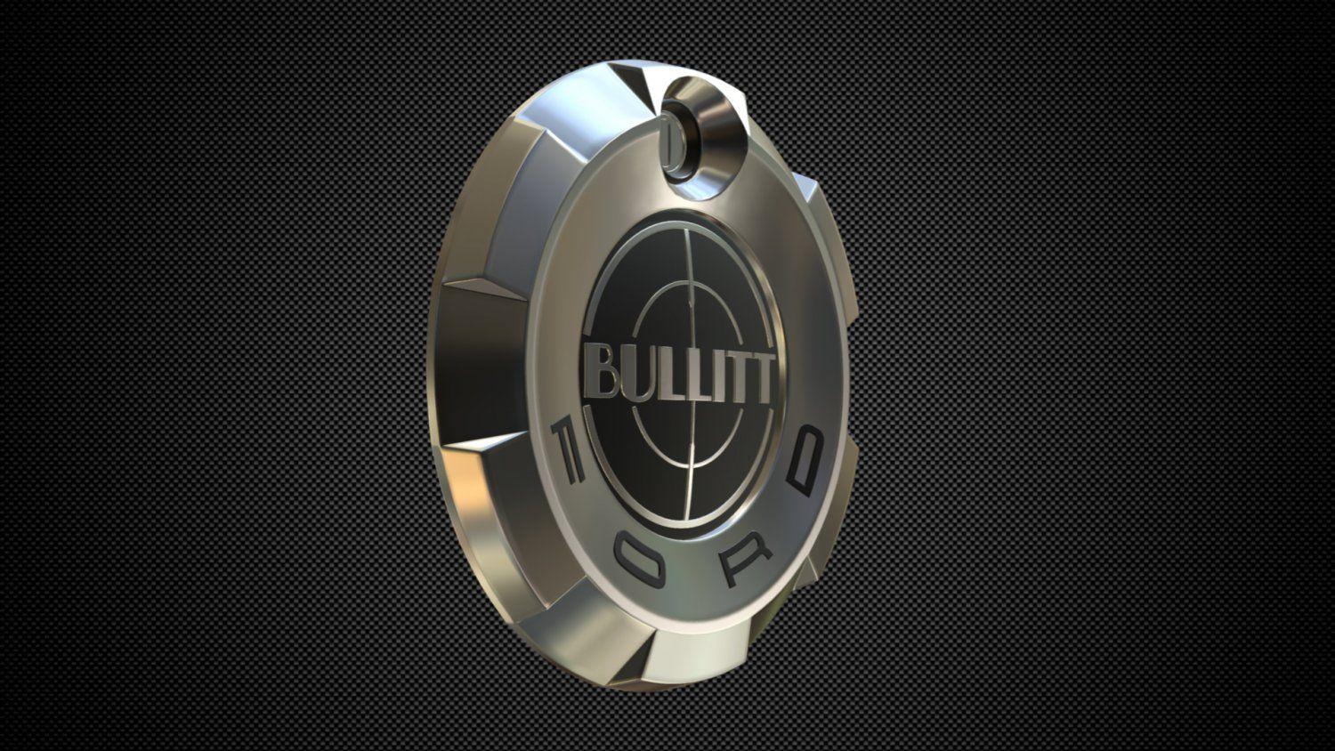 Bullitt Logo - Bullitt logo 3D Model in Parts of auto 3DExport