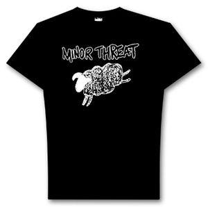Minor Threat Logo - Minor Threat Sheep Logo T-shirt - Celebrities who wear, use, or own ...
