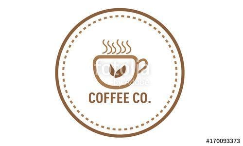 Vintage Glass Company Logo - coffee, drink, tea, design, vector, advertising, shop, store, logo ...