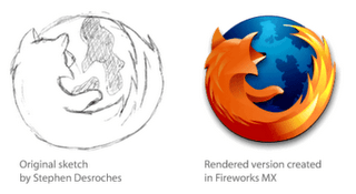 Red Firefox Logo - Sejarah dan Arti Logo Mozilla Firefox | BursaDesain.com