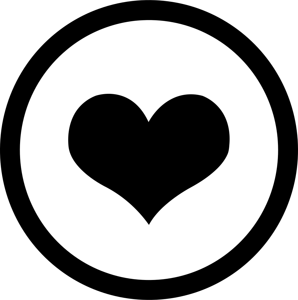 Circle Heart Logo - Circle Heart Svg Png Icon Free Download (#189462) - OnlineWebFonts.COM