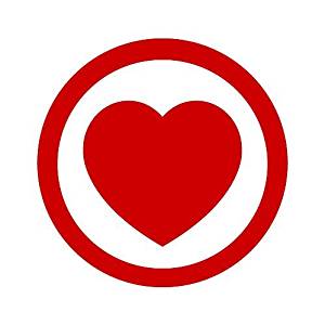 Circle Heart Logo - Amazon.com: State of Trance Heart Logo Sticker Symbol 5.5 ...