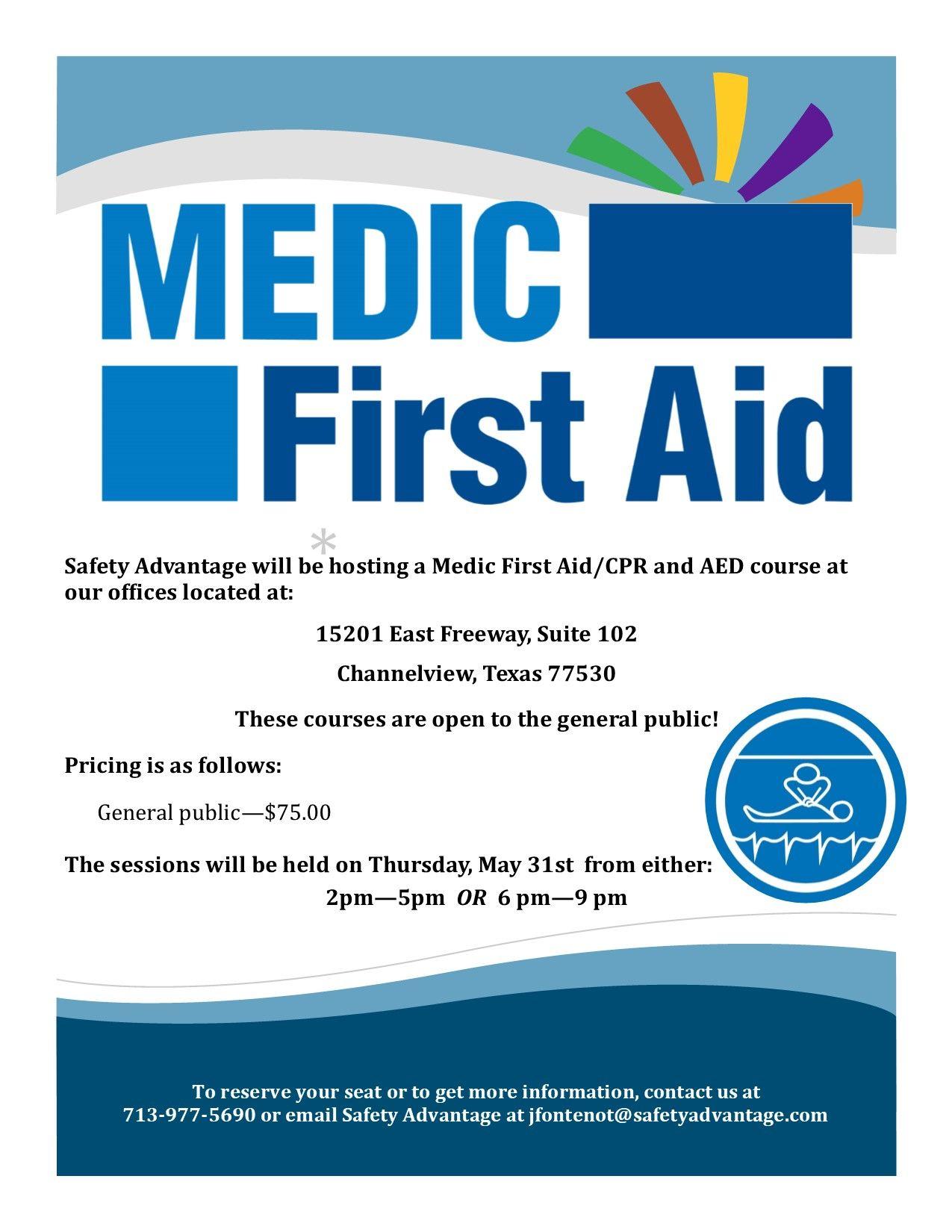 Medic First Aid Logo - medic first aid cpr flyer - Hobit.fullring.co