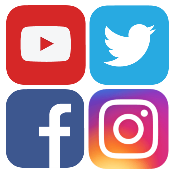 Facebook Twitter Instagram YouTube Logo - Facebook Instagram With Logo Png Images