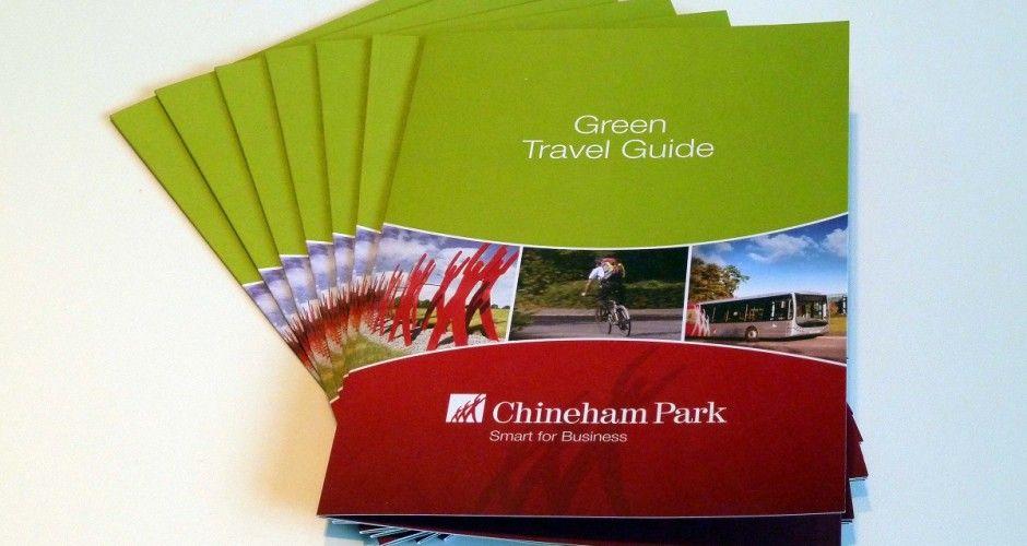 Red and Green Travel Logo - Green Travel Guide now available | Chineham Park