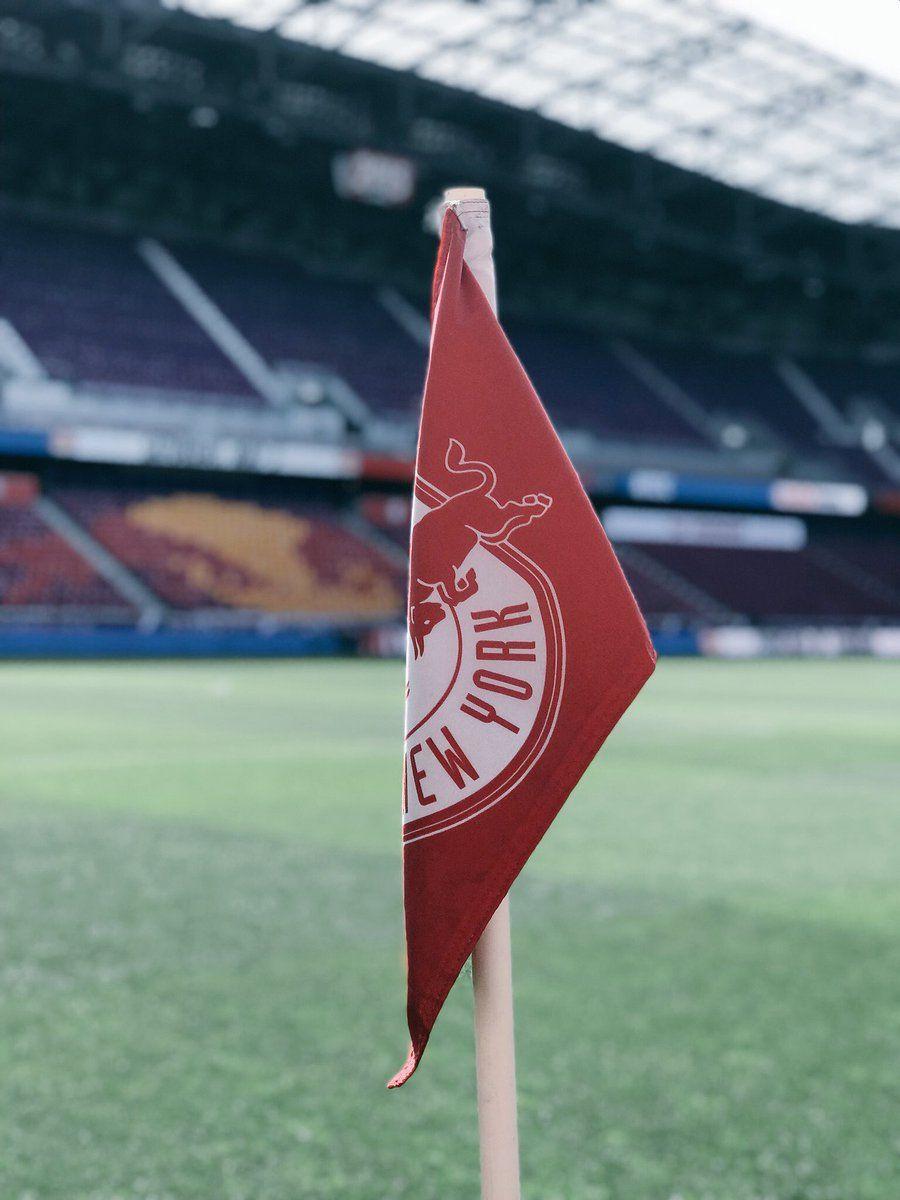 Red Bull Arena Logo - Red Bull Arena flag, not a foul pole. #RBNYvNYC