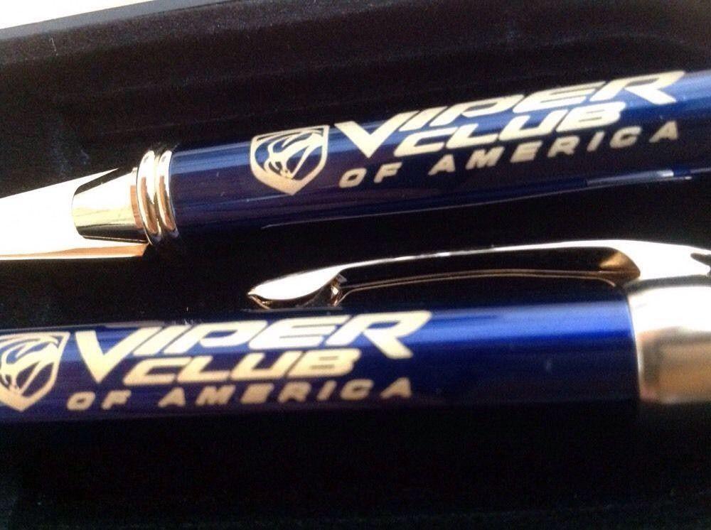 Viper Club of America Logo - Set Of Viper Club Of America Ballpoint Pen & Letter Opener Stryker ...