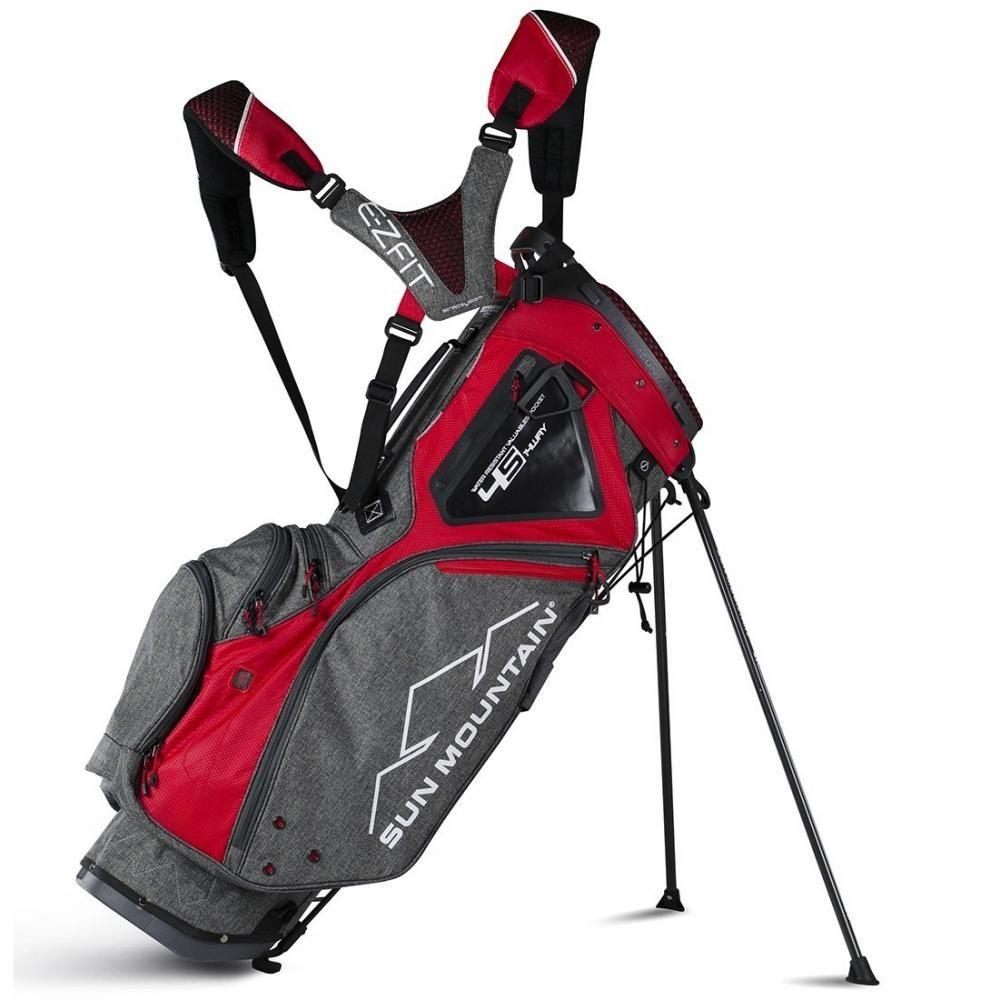 Sun Mountain Golf Bag Logo - Sun Mountain Four 5 Stand Bag | Sun Mountain four 5 black red stand ...