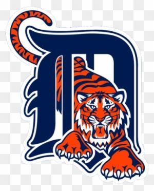 Red and Blue Tiger Logo - Detroit Tigers Logo Related Keywords & Suggestions Jays Vs
