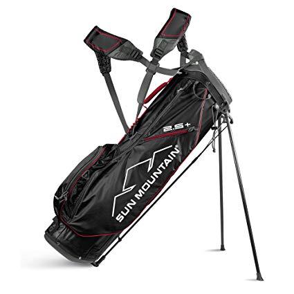 Sun Mountain Golf Bag Logo - Amazon.com : Sun Mountain 2018 2.5+ Stand Bag Black/Red : Sports ...