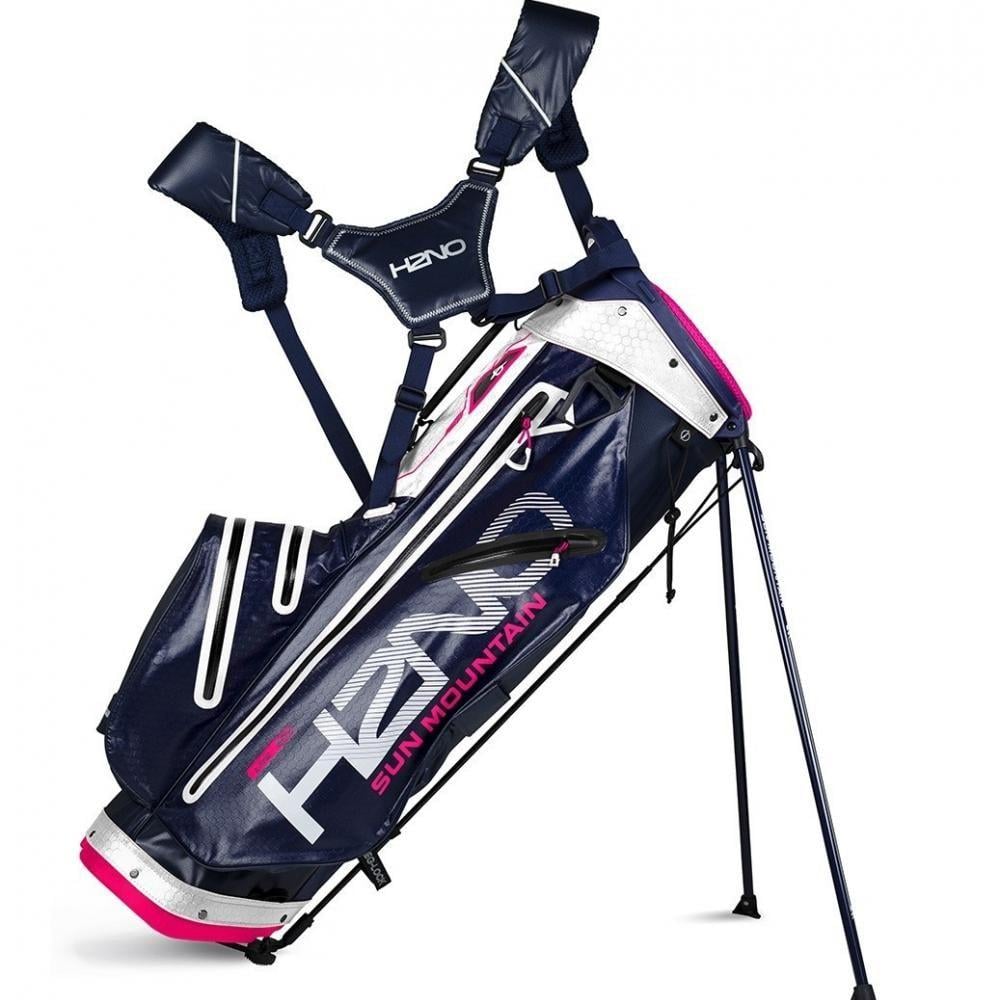 Sun Mountain Golf Bag Logo - Sun Mountain H2no Lite 2018 Navy Pink Waterproof Bag | Sun Mountain ...