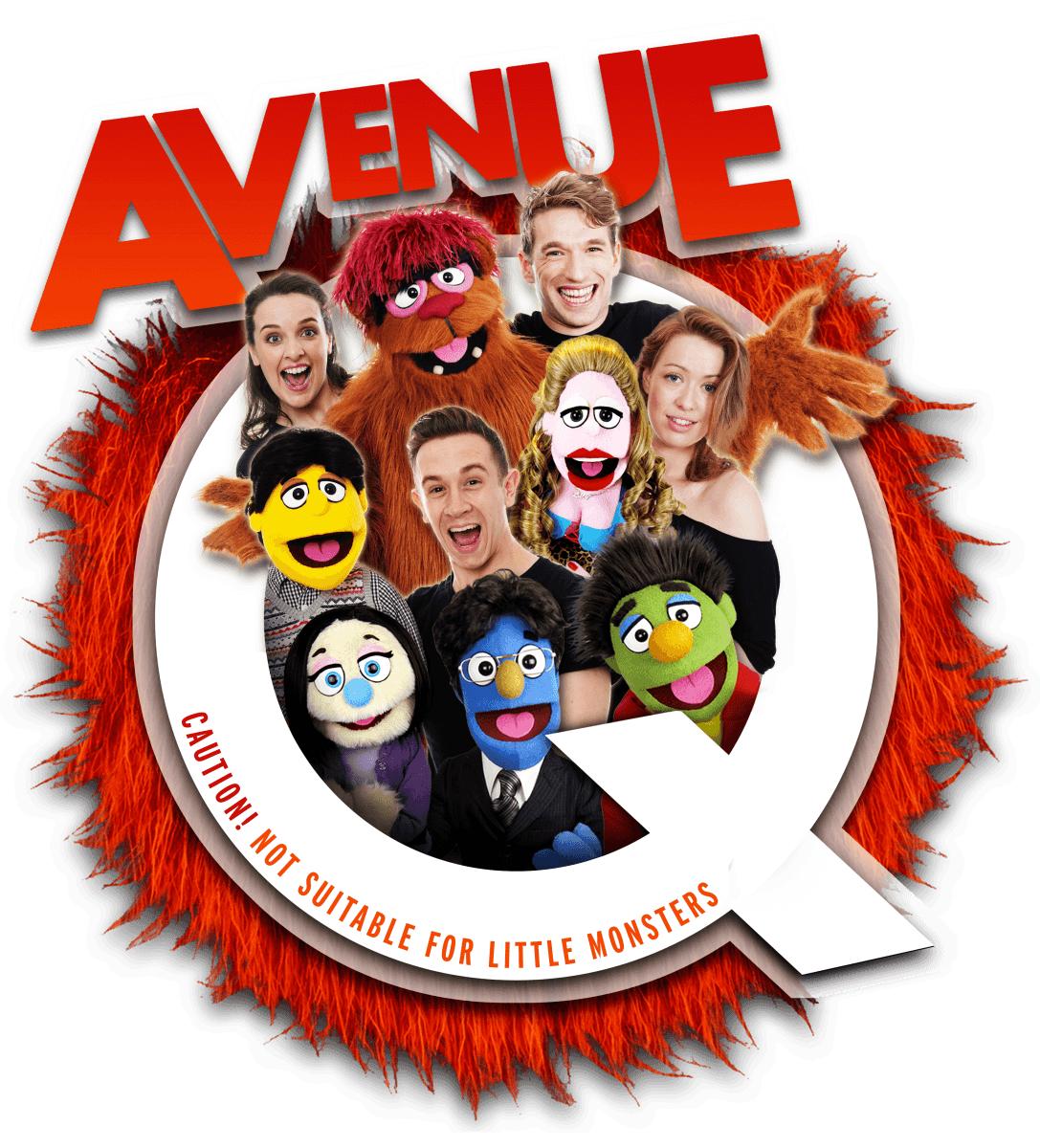 Avenue Q Logo - Cast Theatre
