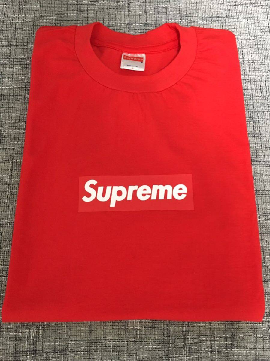 First Supreme Logo - regular goods new goods Supreme the first period red box logo T