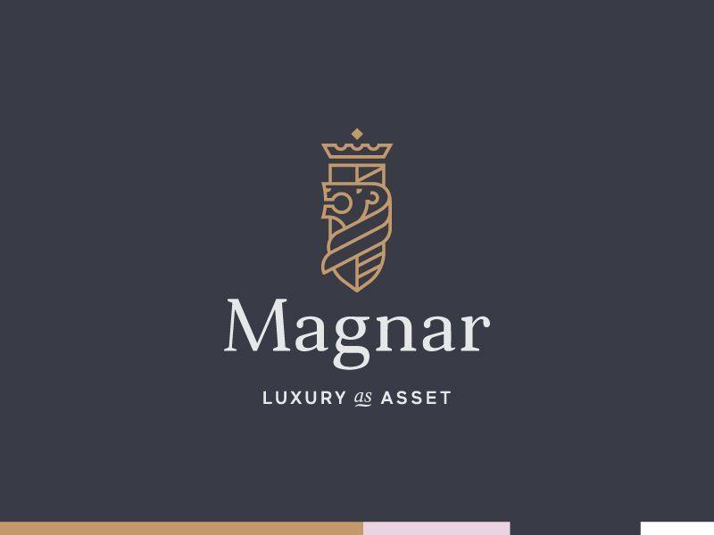 Luxury Automotive Logo - Magnar | logo design / branding | Luxury logo, Logos, Logo design