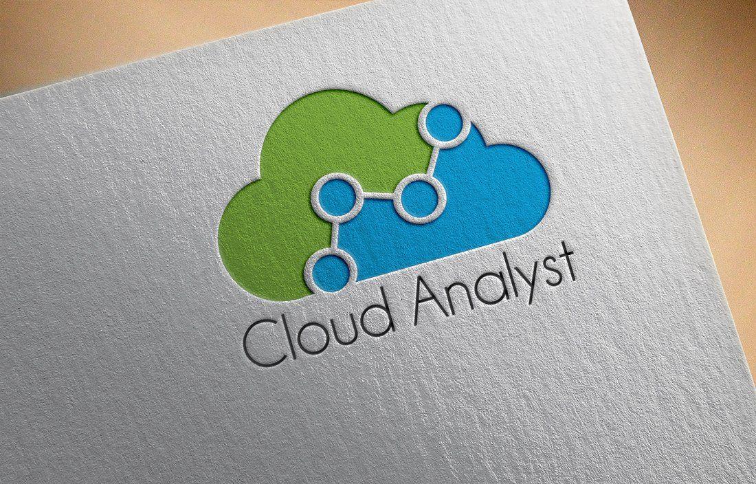 Cloud Computing Logo - Cloud Analyst : Cloud Services Logo Logo Templates Creative Market