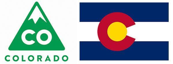 Colorado Logo - Colorado's new logo fails to show the flag