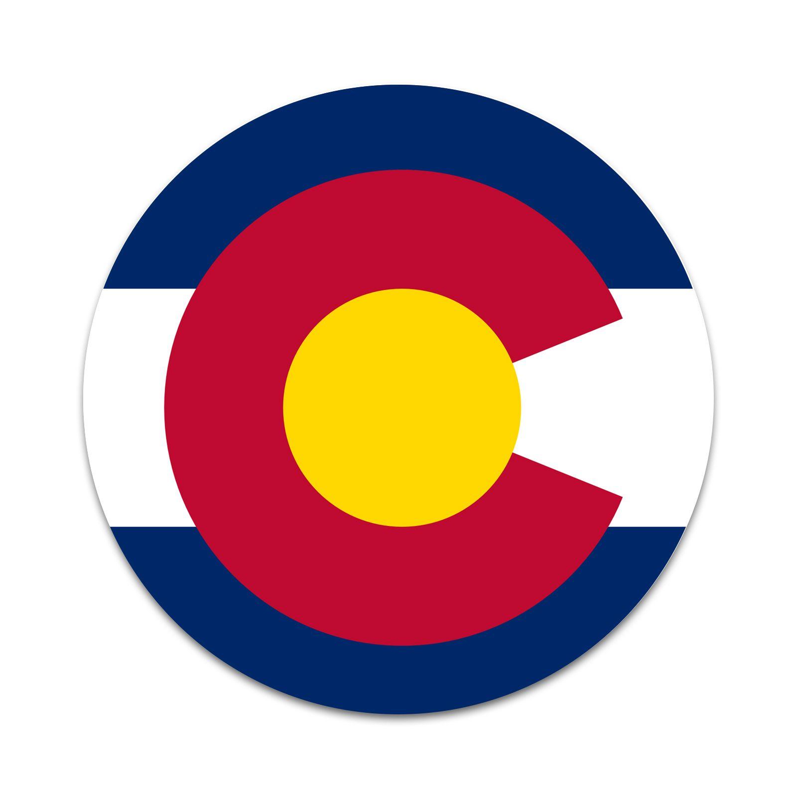 Colorado Logo - Colorado Flag Logo 2 Sticker Set for Pop Grip Stent for Phones and ...