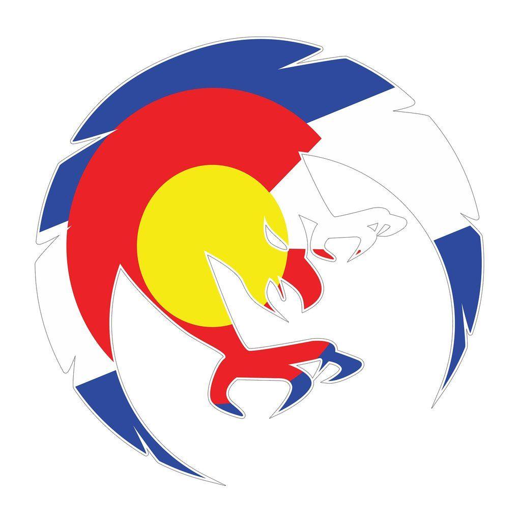 Colorado Logo - Colorado Flag Sticker. Colorado Sticker. Fearless State