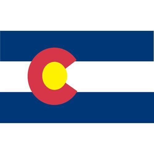Colorado Logo - Colorado State Flags - 3 Fabric Options