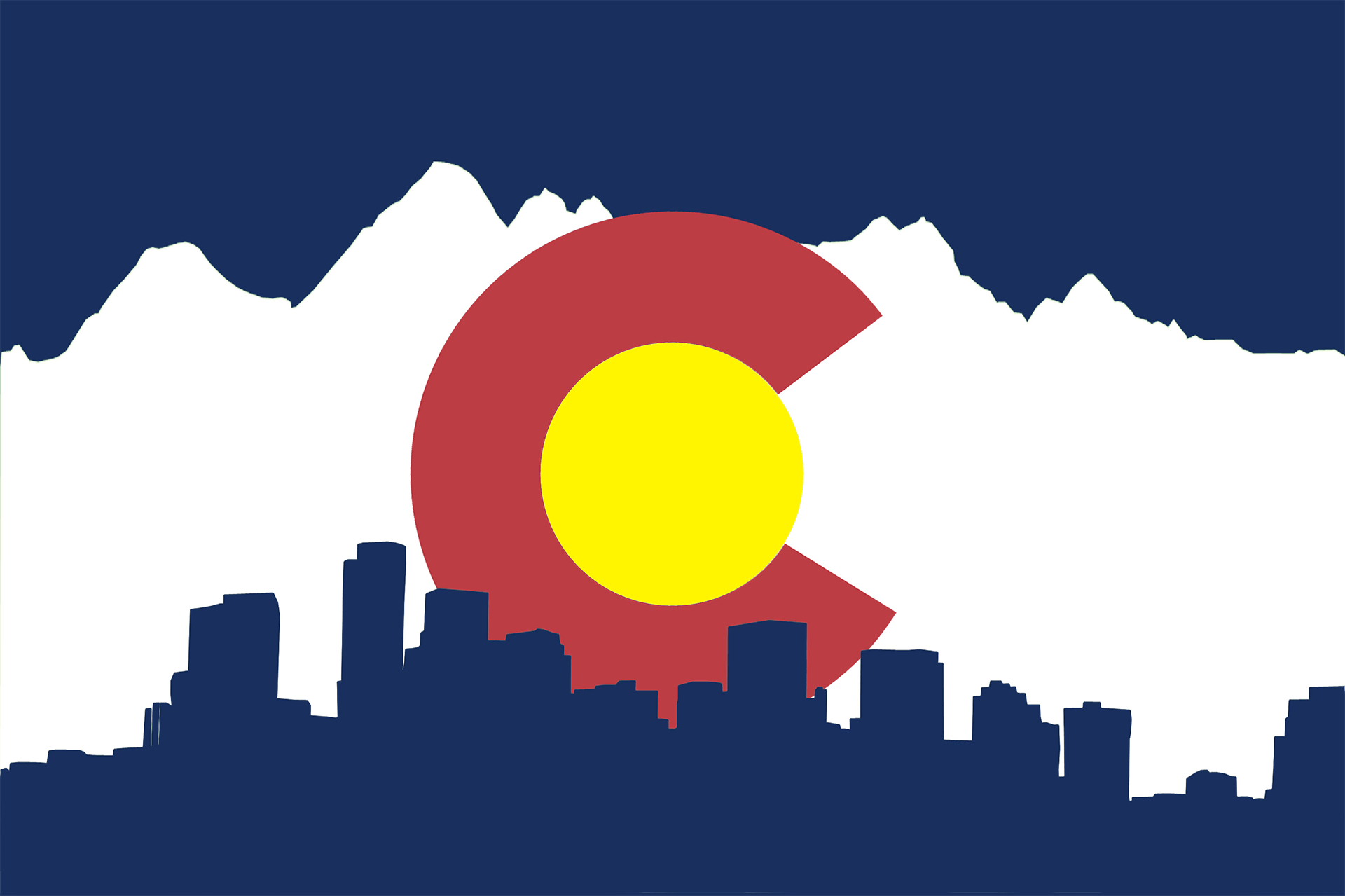 Colorado Logo - Colorado Flag I designed (x-post from r/wallpapers) : Colorado