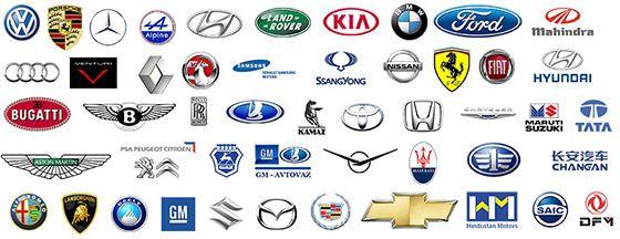 Car Model Logo - Car Make and Model XML List Free Download