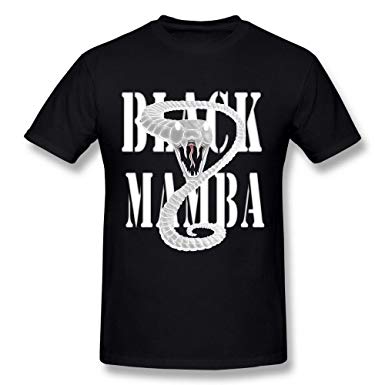 Mamba Snake Logo - Men's black Mamba Snake Logo black T shirt by Maven Medium: Amazon ...