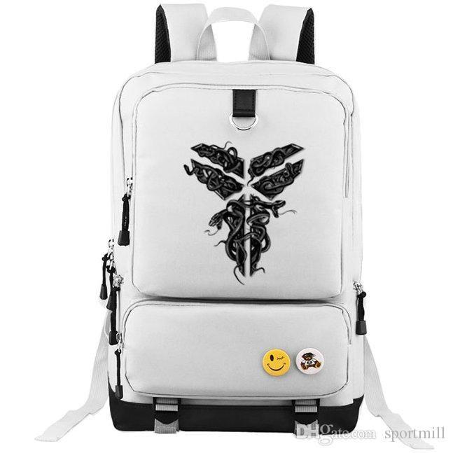 Mamba Snake Logo - 2019 Kobe Bryant Backpack Black Mamba Snake School Bag Logo Daypack ...