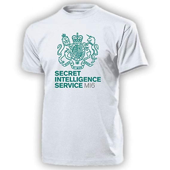 British Secret Intelligence Service Logo - MI6 Military Secret Intelligence Service Logo T Shirt # 17093
