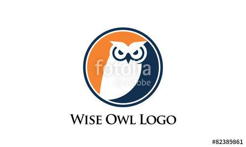 Wise Owl Logo - Wise Owl Logo Stock Image And Royalty Free Vector Files On Fotolia