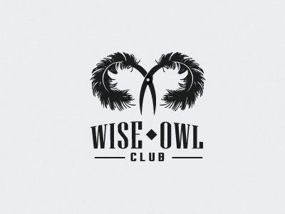 Wise Owl Logo - 35 Wisdom Packed Owl Logo Designs | Inspirationfeed