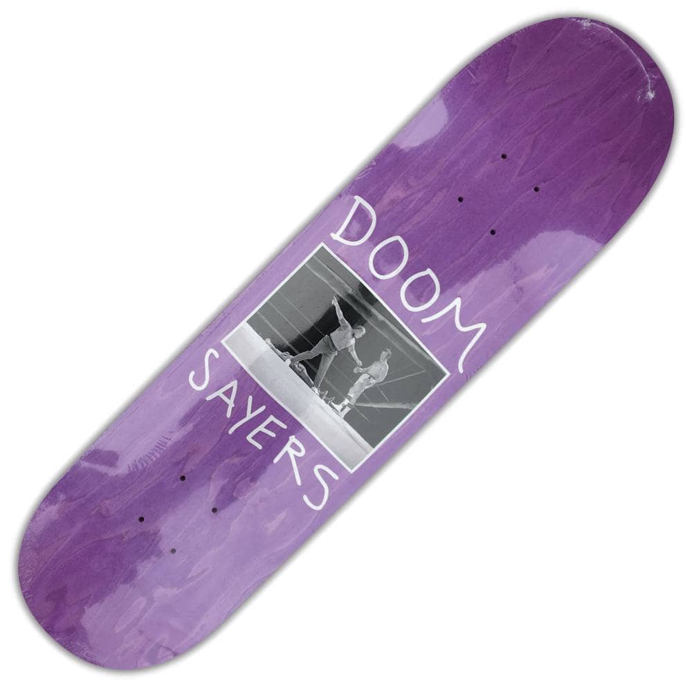 Doomsayer Skateboarding Logo - Doomsayers Club Knockout (Purple Stain) Skateboard Deck 8.28 ...