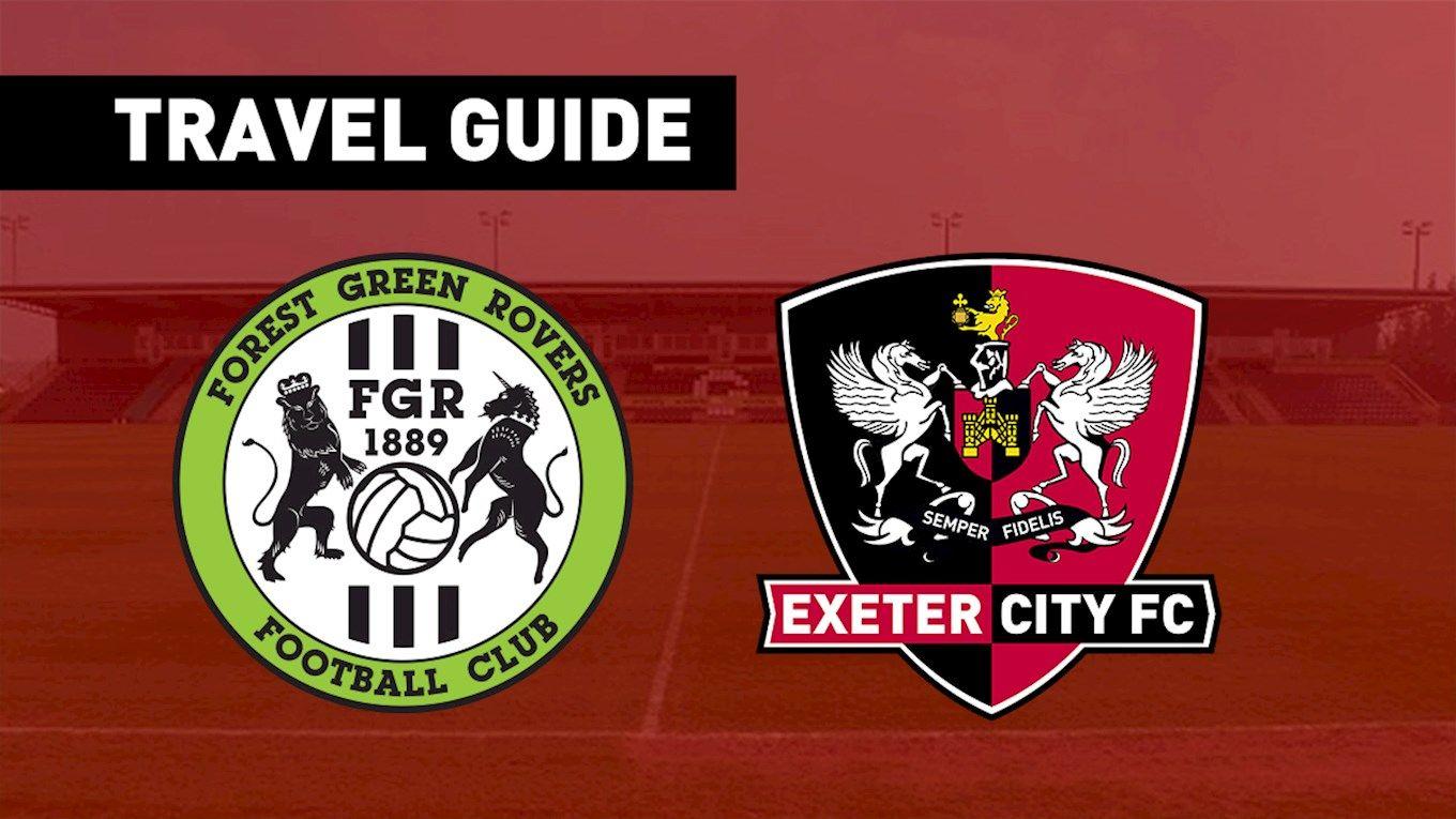 Red and Green Travel Logo - Travel guide: Forest Green Rovers (Saturday, December 2)