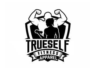 Fitness Apparel Logo - TrueSelf Fitness Apparel logo design - 48HoursLogo.com