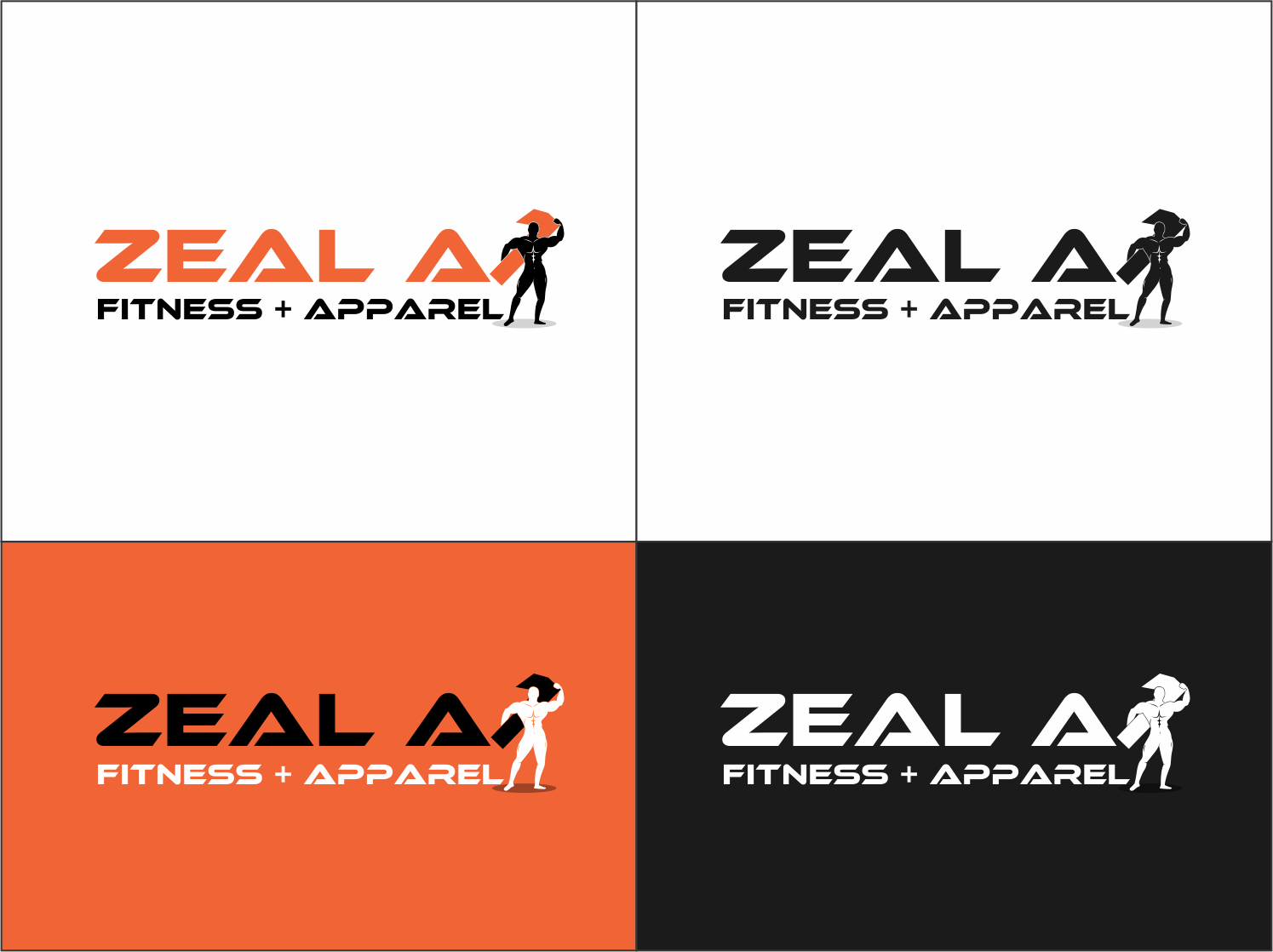 Fitness Apparel Logo - Serious, Modern, Fitness Logo Design for Logo Independant of Zeal A ...