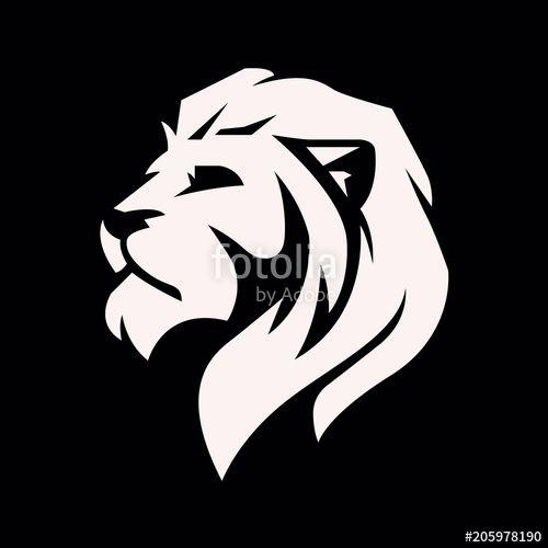 Lion Head Logo - Lion head logo - vector illustration
