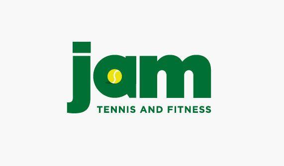 Jam Logo - Jam Logo Design : Jam Tennis and Fitness : Hawkeye Communications